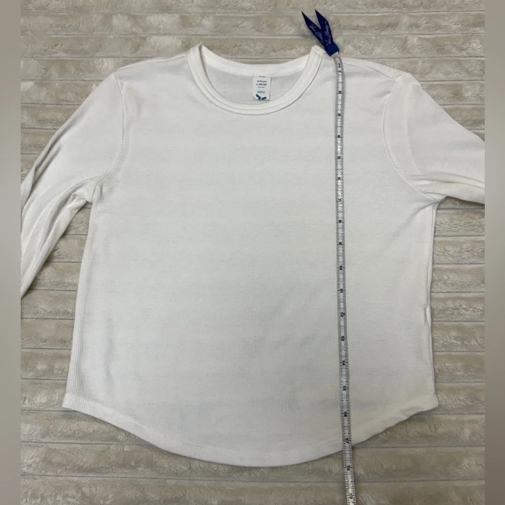 Old Navy: Set of (2) Girls UltraLite Long Sleeve Rib-Knit Tees, Size L (10-12)